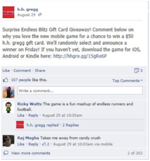 hhgregg-facebook-surprise